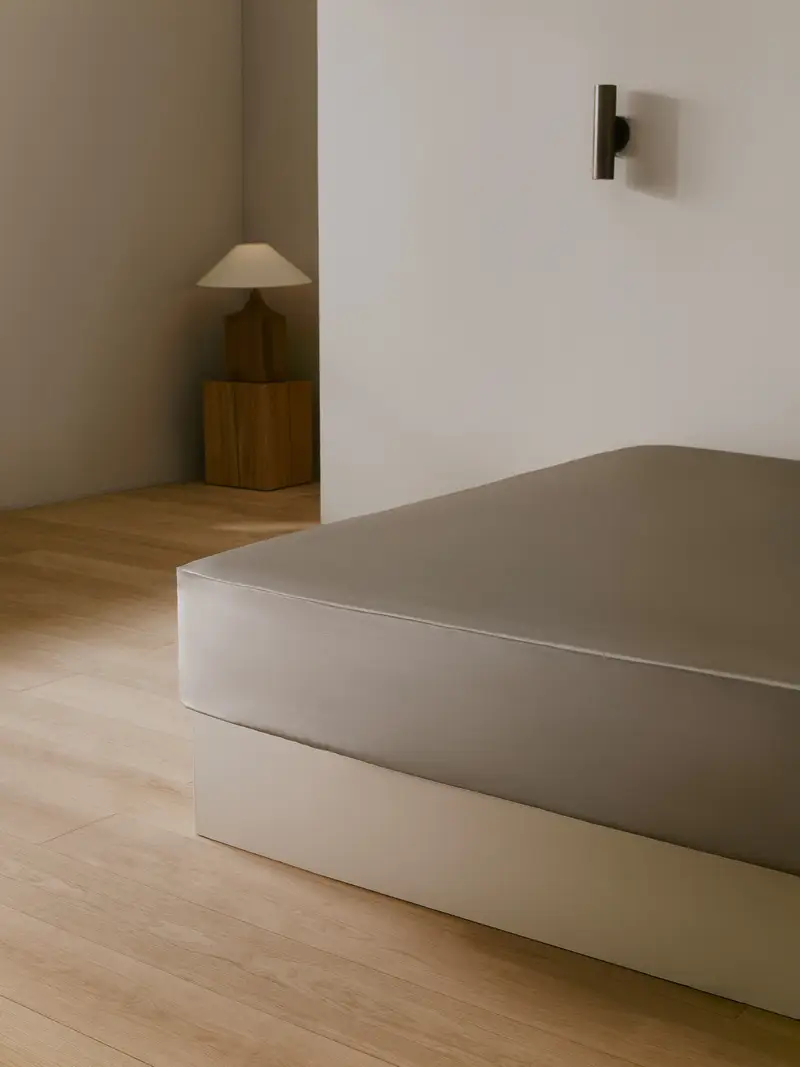 Lenzuola In Seta Grigio Argento Senza Cuciture, Fascia Elastica 100% Seta Di Gelso Buon Valore, Rispettoso Della Pelle