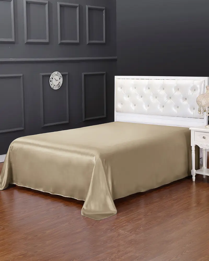 Lenzuola Seta Talpa Senza Cucitura, Tocco Morbido Seta Efficace Nel Trattamento Dei Problemi Legati Al Sonno