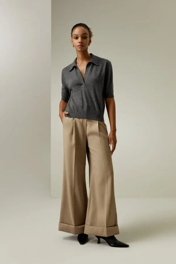 LILYSILK Polo Grigio 3534457