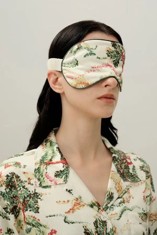 Maschera Occhi Seta Ariete, Antirughe, Morbida