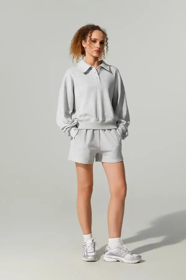 LILYSILK Polo Donna Grigio 2926241