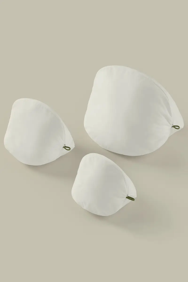 Sacchetto Per Il Bucato Chiusura Con Cerniera100% Poliestere 100% Poliestere Set Di 3 Sacchi Per Il Lavaggio In Rete Bianco