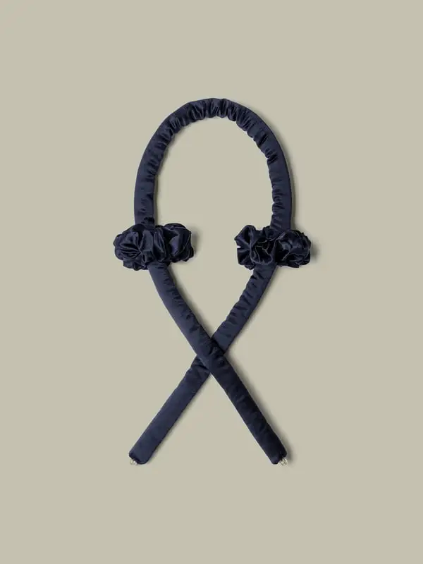 Set Arricciacapelli Seta Senza Calore Blu-Marino One Perfetti Senza Danni