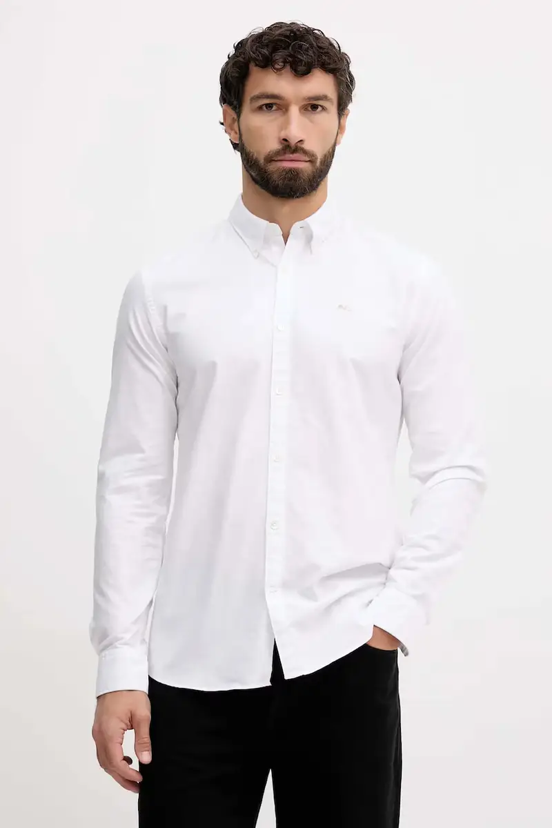 camicia in cotone uomo colore bianco 30.225020