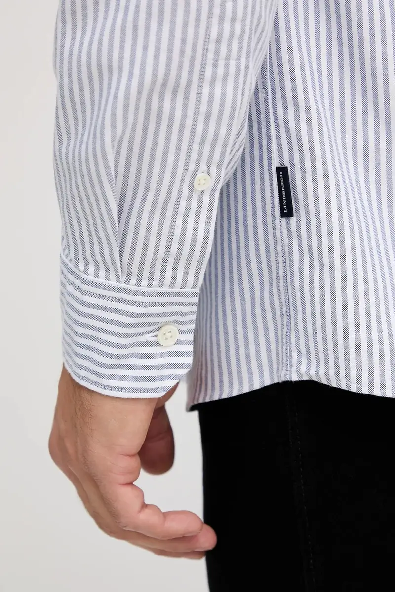 camicia in cotone uomo colore blu 30.225020 miniatura 5