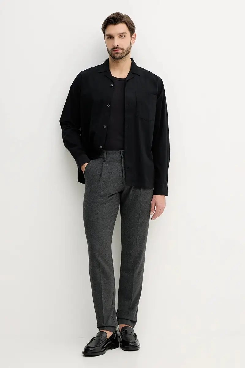 camicia uomo colore nero 30.225070 miniatura 2