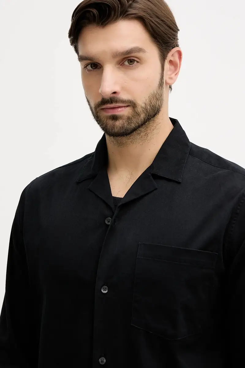 camicia uomo colore nero 30.225070 miniatura 4