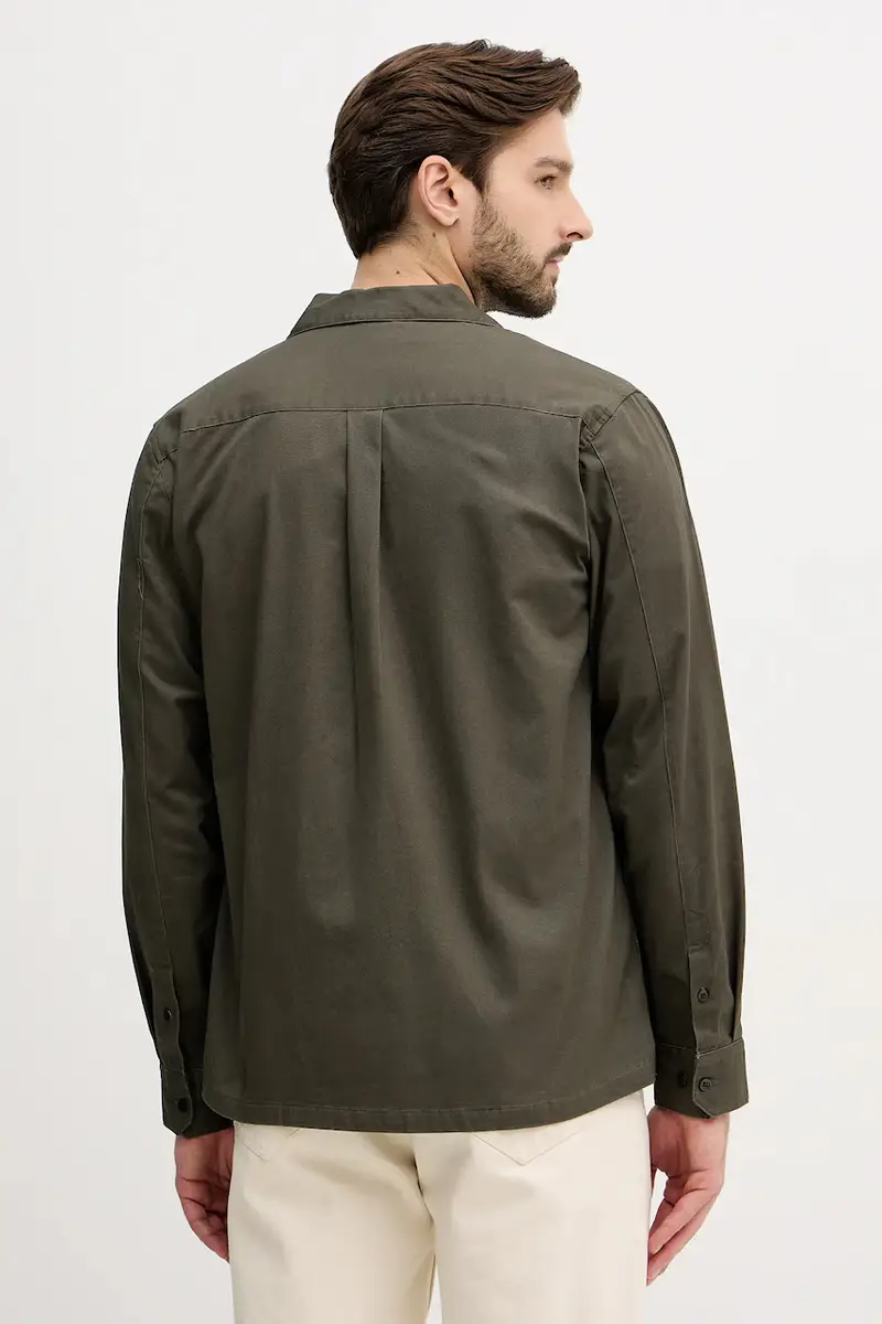 camicia uomo colore verde 30.225070 miniatura 3