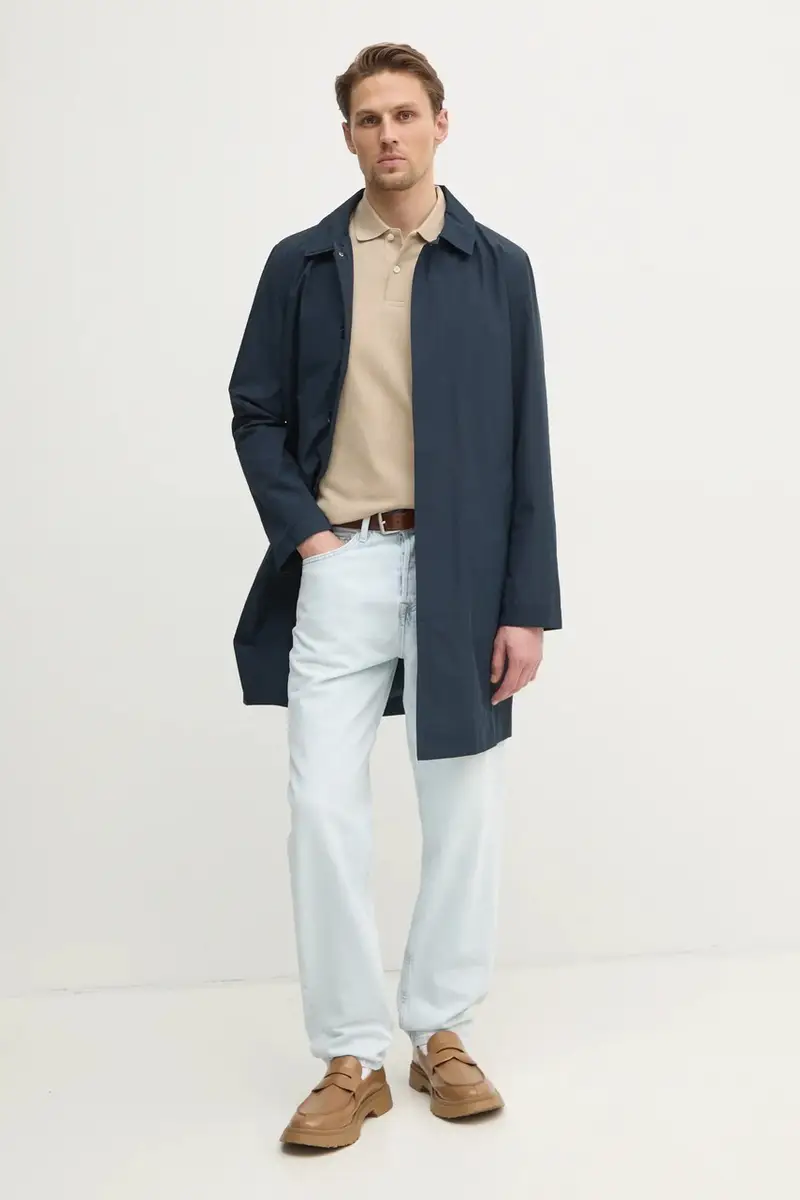 cappotto uomo colore blu navy 30-301137 miniatura 2