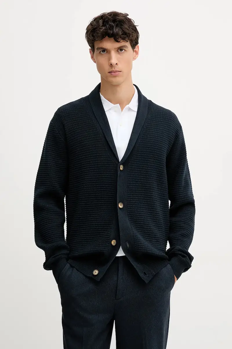 Lindbergh Cardigan Uomo Blu 3595818