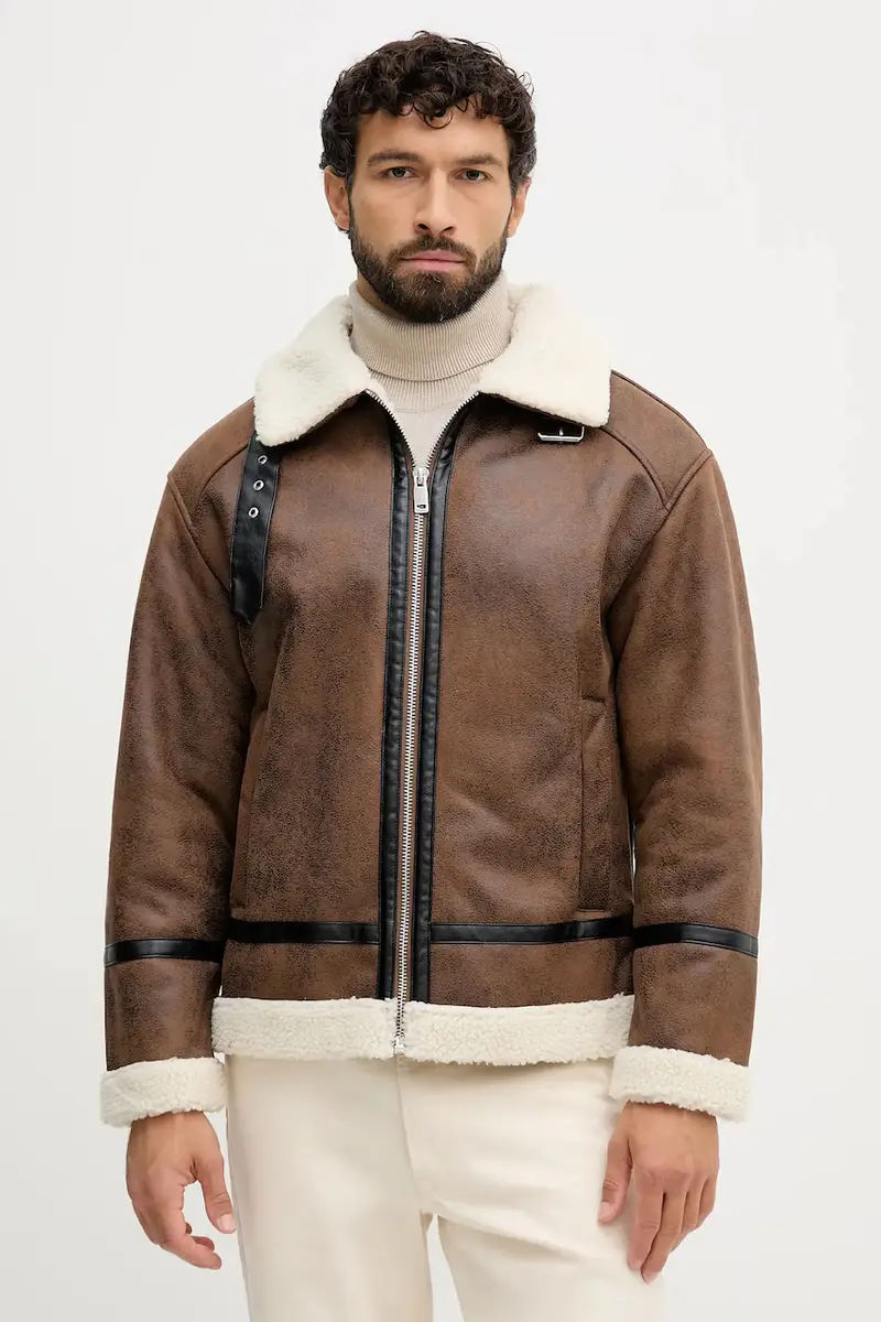 giacca colore marrone 30-301124