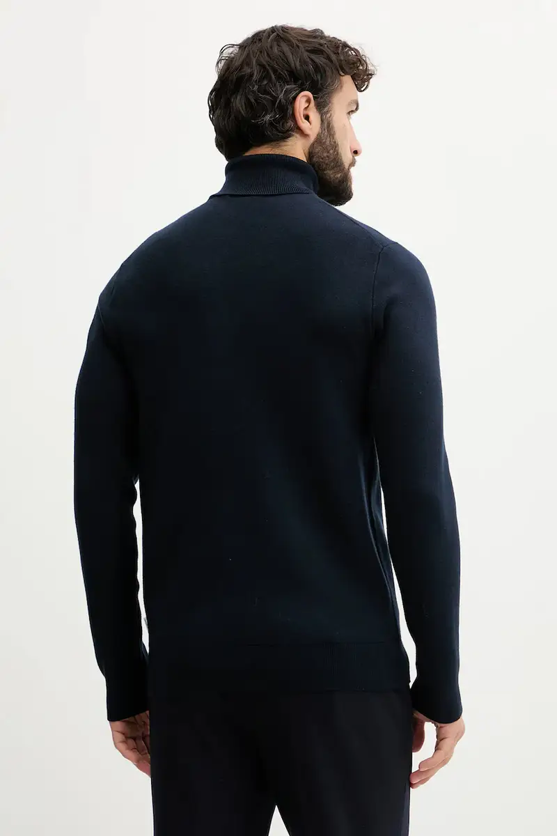 maglione uomo colore blu navy 30.805009D miniatura 3