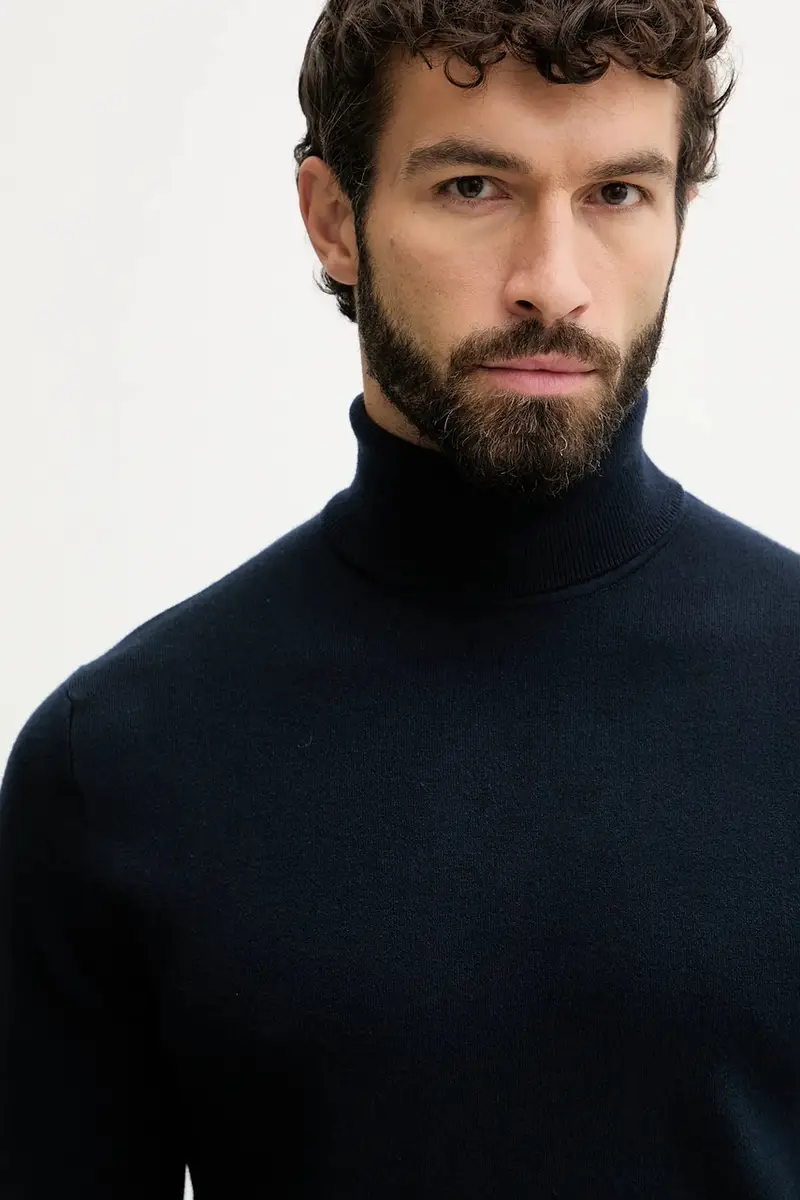 maglione uomo colore blu navy 30.805009D miniatura 4