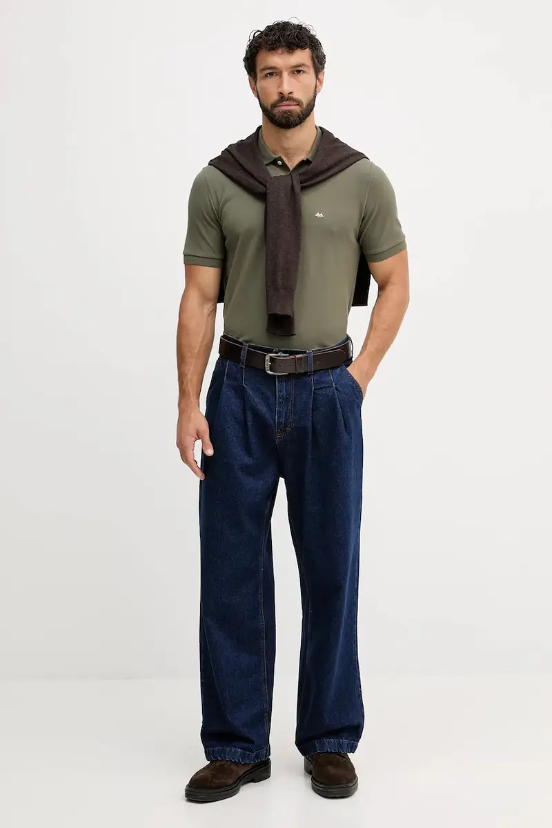 Lindbergh Polo Uomo Verde 3670337 miniatura 2