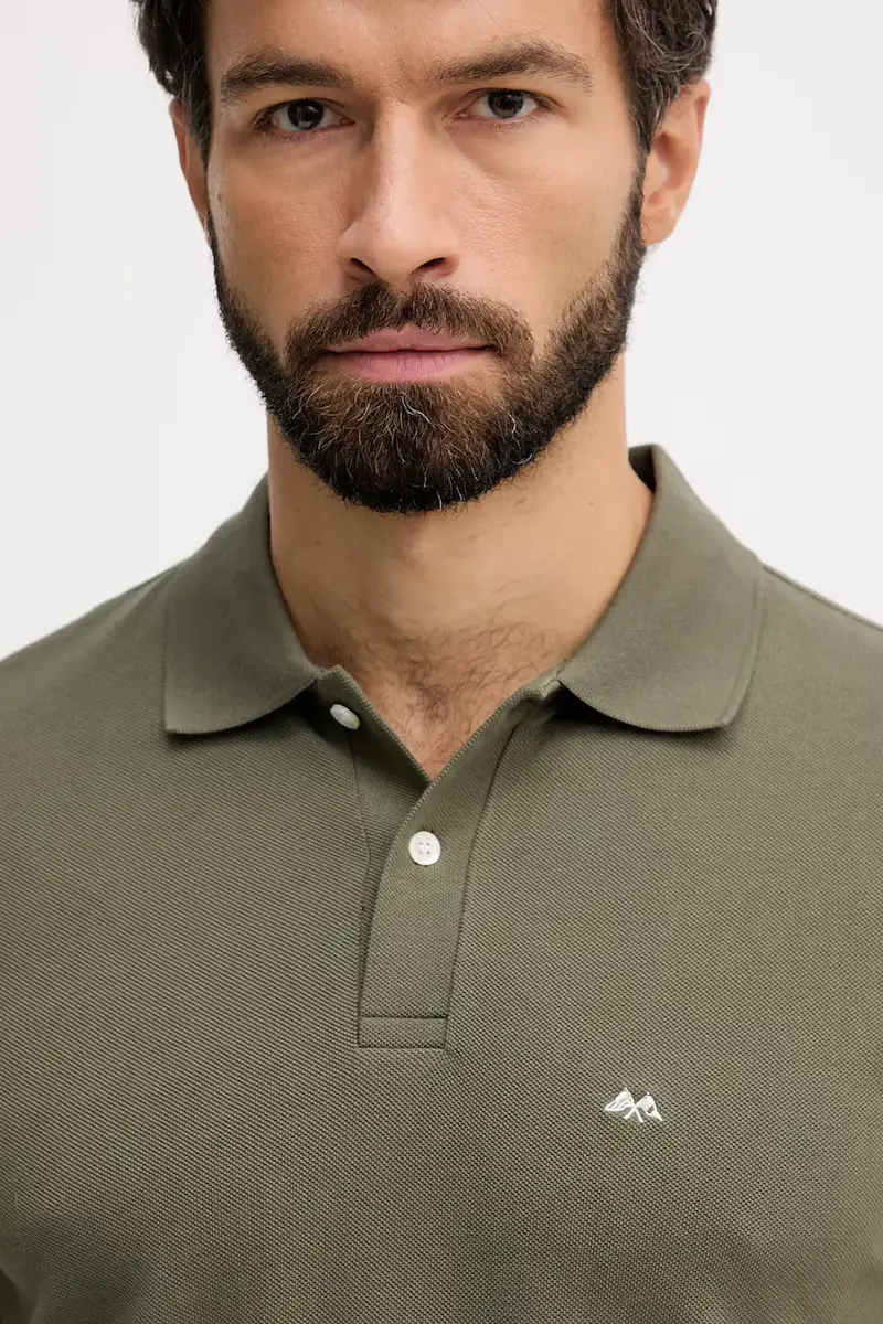 Lindbergh Polo Uomo Verde 3670337 miniatura 4