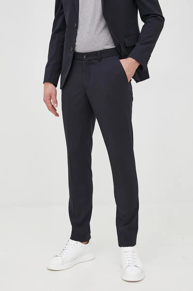 vestito uomo Blu navy miniatura 3