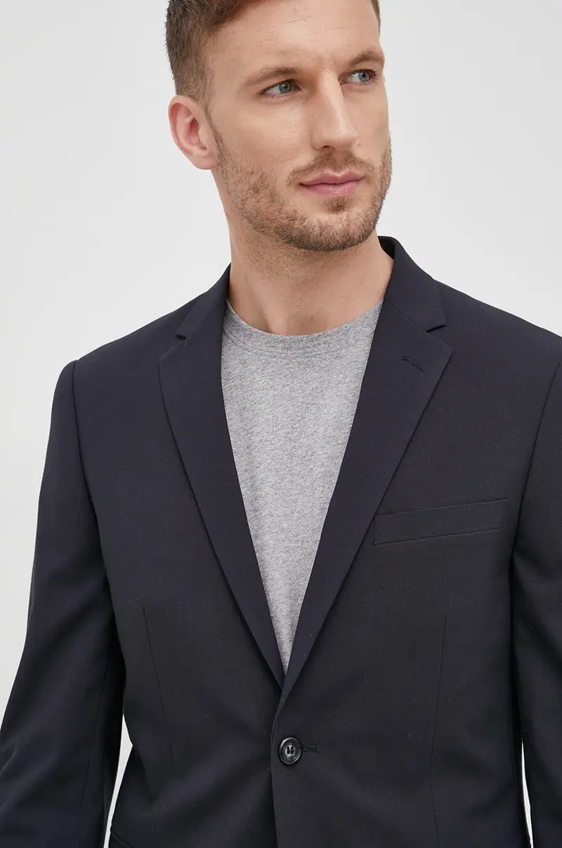 vestito uomo Blu navy miniatura 5