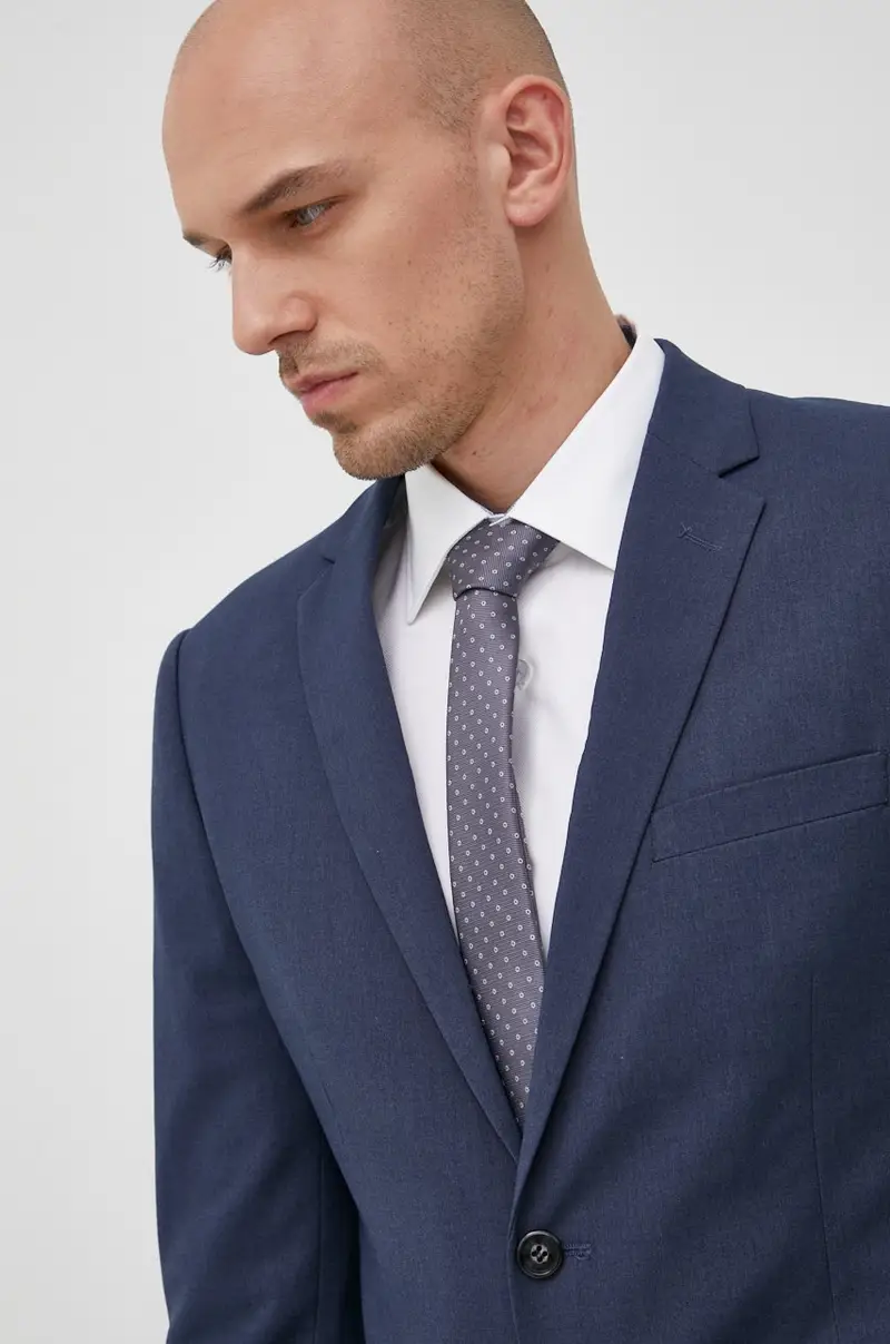 vestito uomo Blu navy miniatura 5