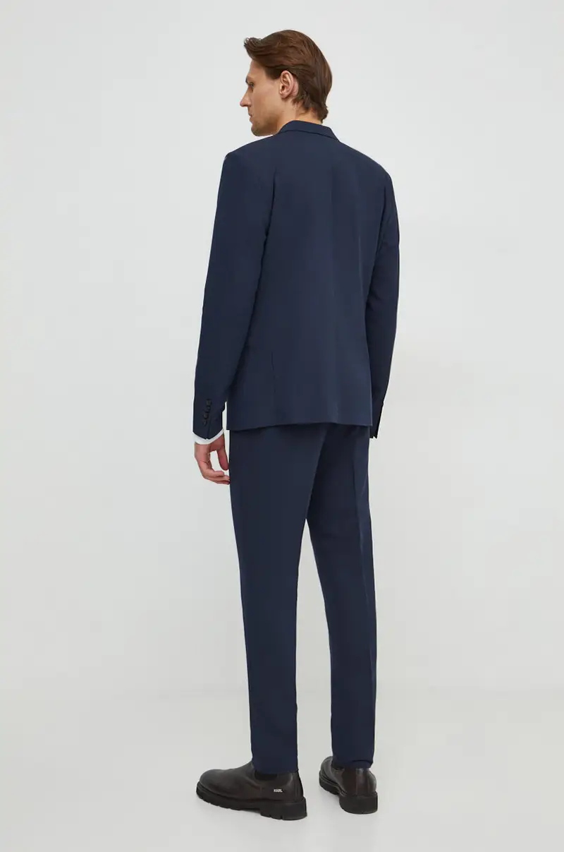 vestito uomo colore blu navy miniatura 2