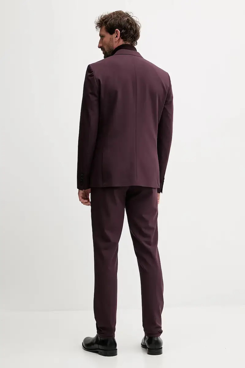 vestito uomo colore granata 30-606900 miniatura 3