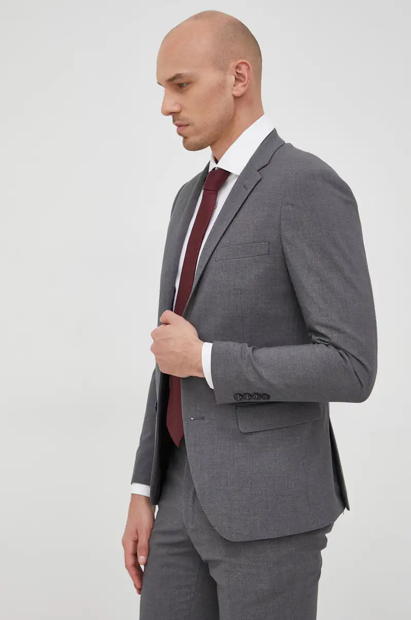 vestito uomo Grigio miniatura 2