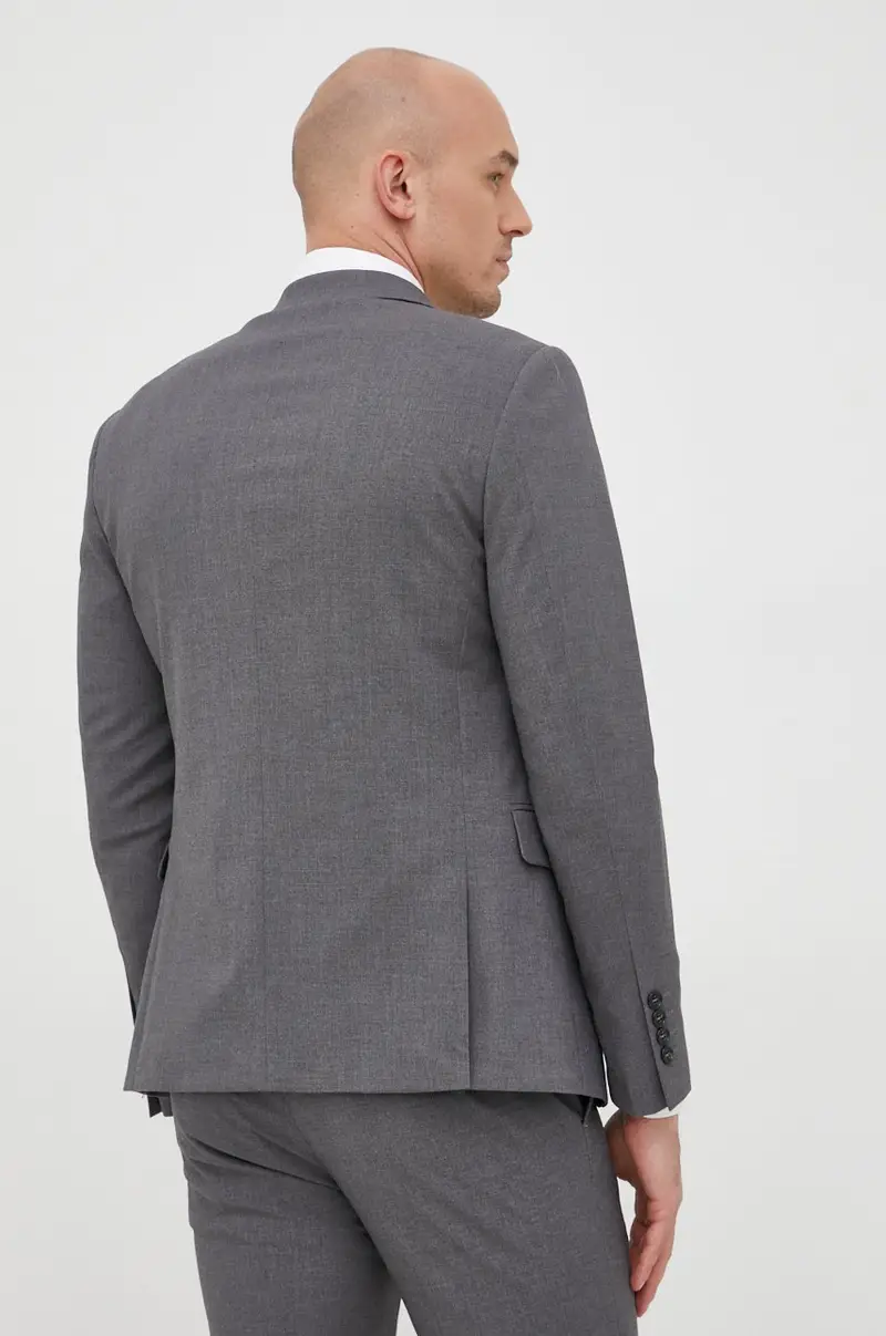 vestito uomo Grigio miniatura 4