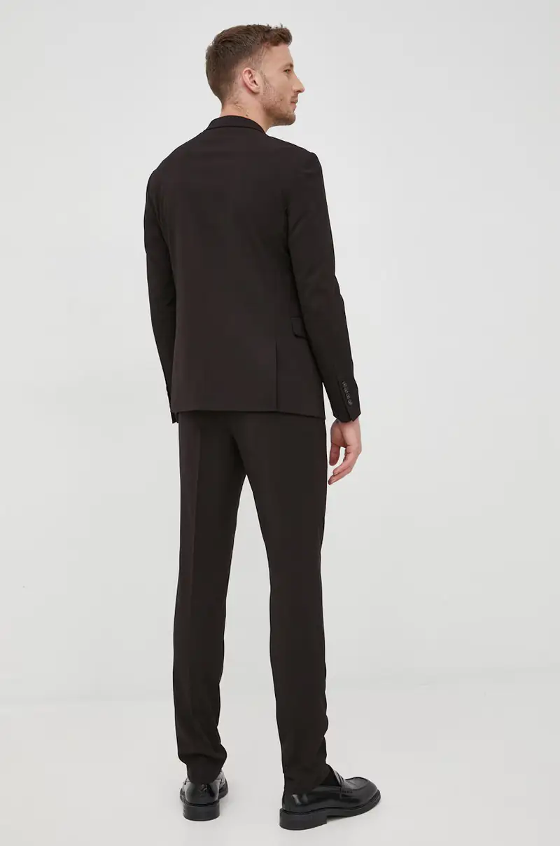 vestito uomo Nero miniatura 3