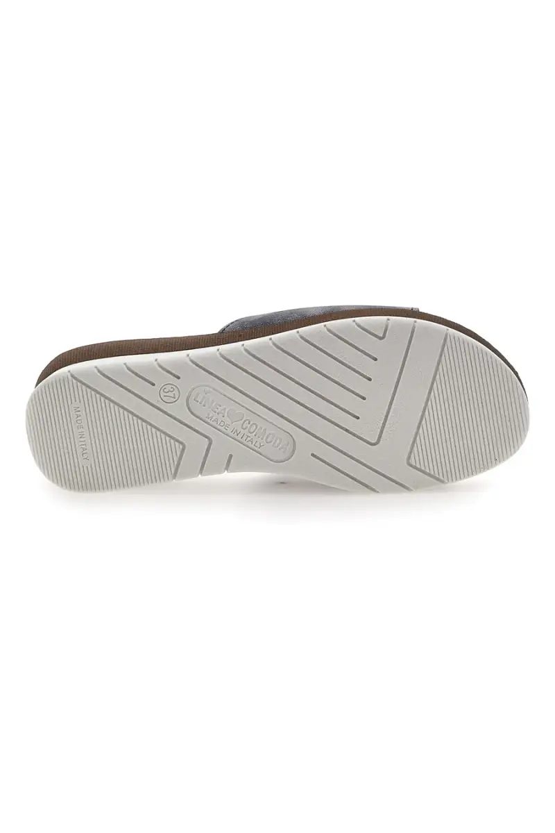 Ciabatte Blu con Platform Linea Comoda 6526 [BLUE] miniatura 5