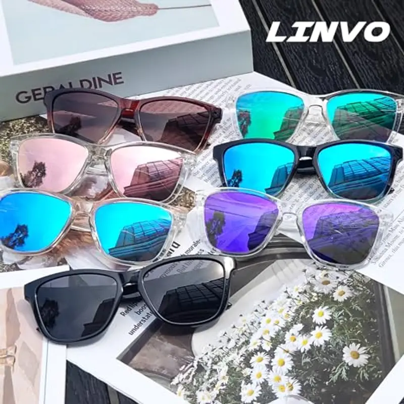 LINVO Occhiali da sole Uomo 1606814 miniatura 3