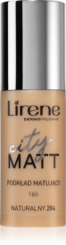 City Fondotinta Liquido Opacizzante Opaco 204 Naturale 30 ml