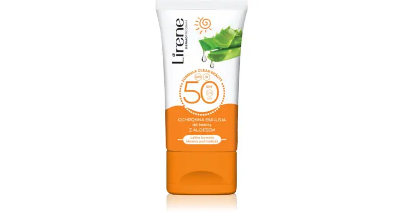 emulsione giorno protettiva per viso e décolleté aloe vera spf 50 50 ml