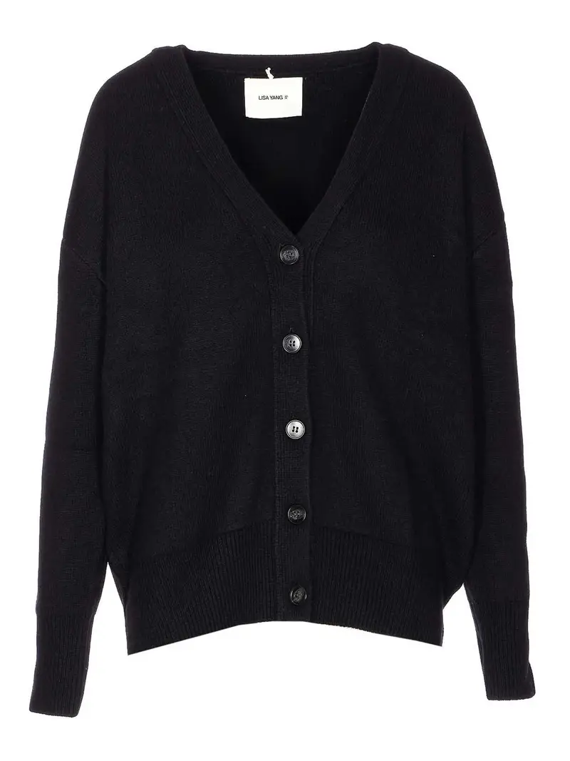 LISA YANG Cardigan Nero 3867035