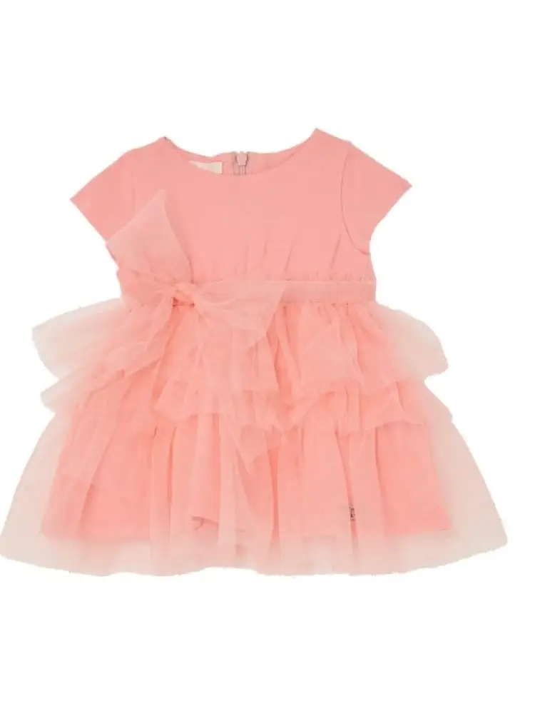 abito infant in jersey rosa
