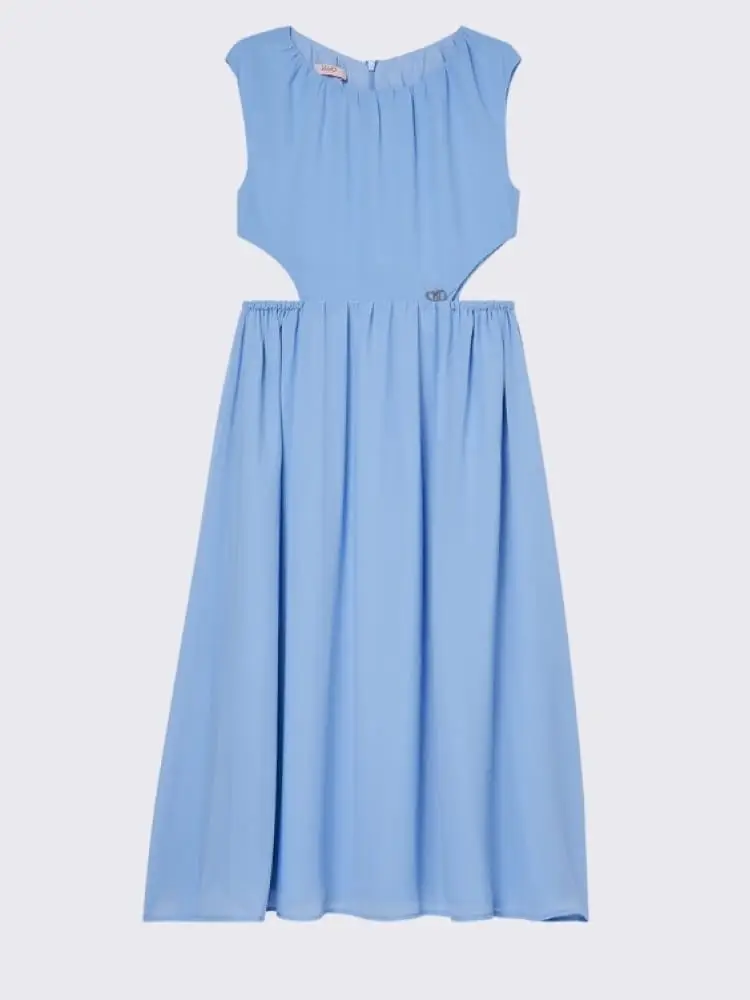 abito kids/junior azzurro cut-out
