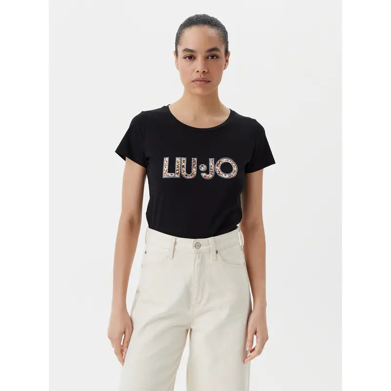 Liu Jo Beachwear T-shirt Nero 4176117