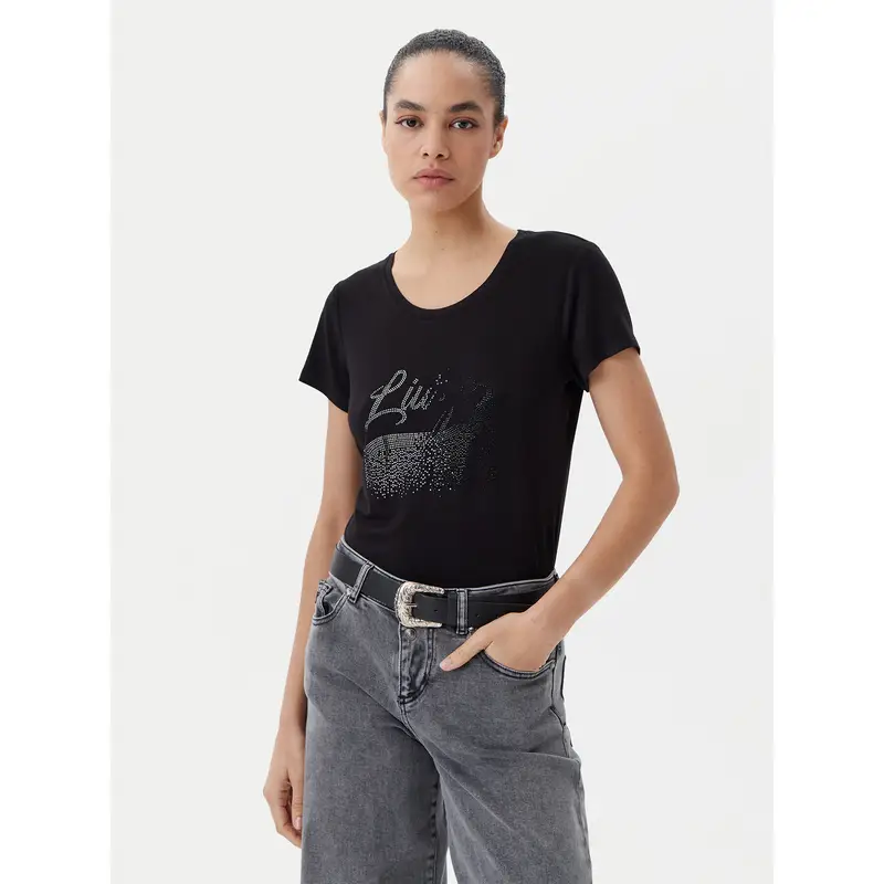 Liu Jo Beachwear T-shirt Nero 3220805