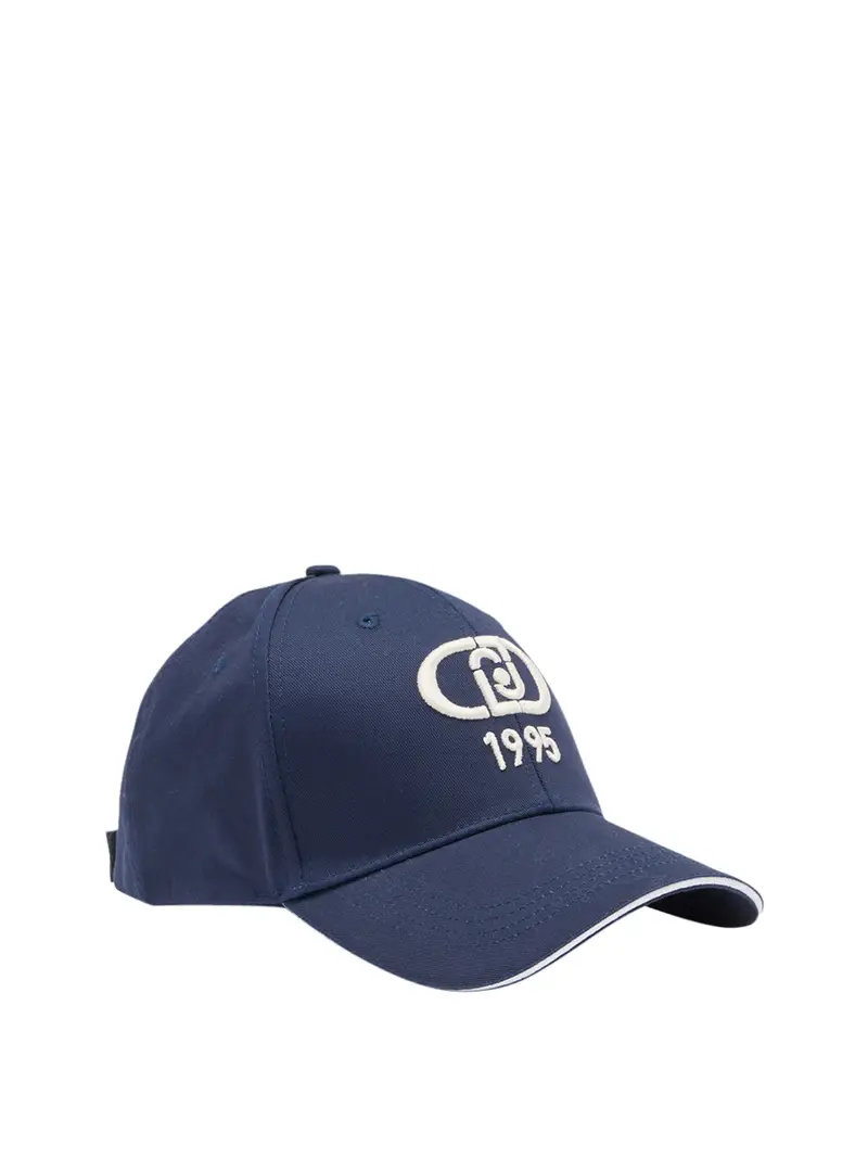 berretto con visiera liu jo da uomo - blu