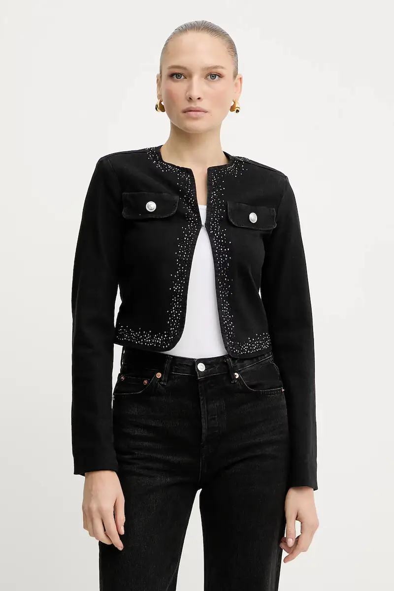 blazer jeans colore nero UF5124.DS025