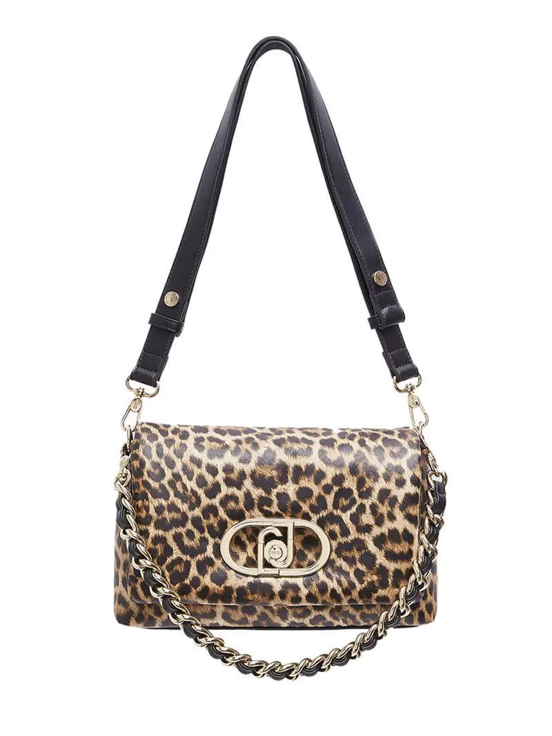 borsa a tracolla liu jo da donna - maculato