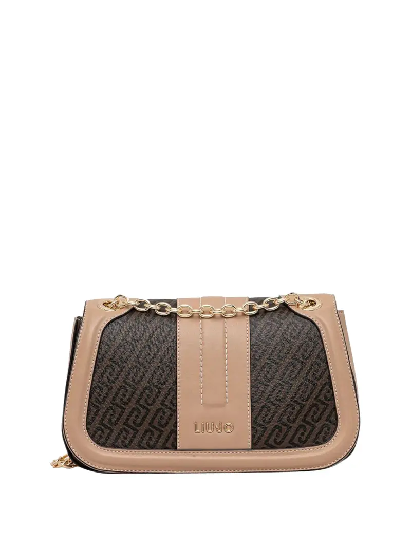 borsa a tracolla liu jo da donna - marrone