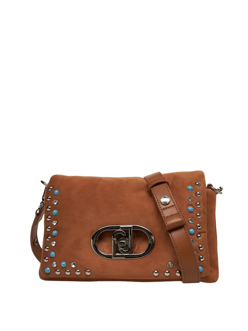 borsa a tracolla liu jo da donna - marrone