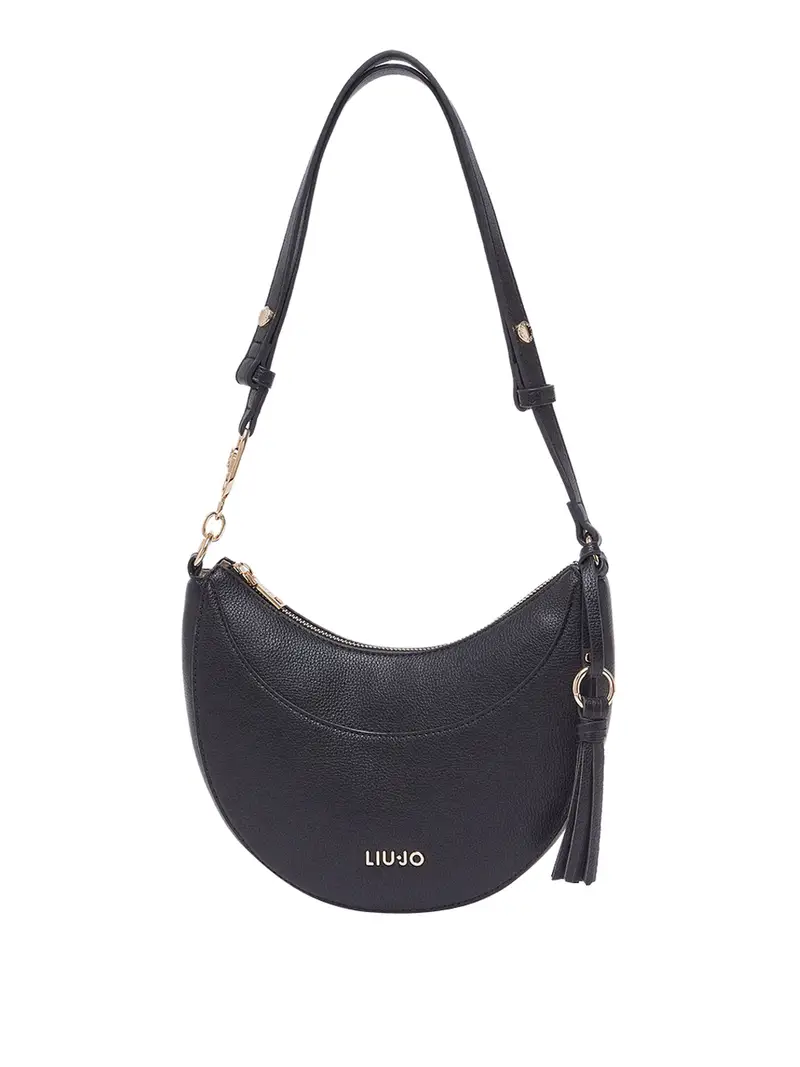borsa a tracolla liu jo da donna - nero