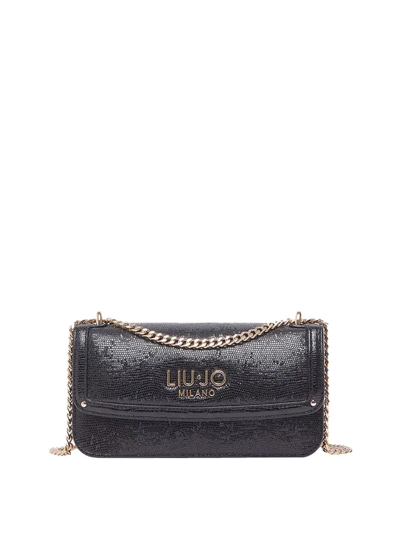 borsa a tracolla liu jo da donna - nero