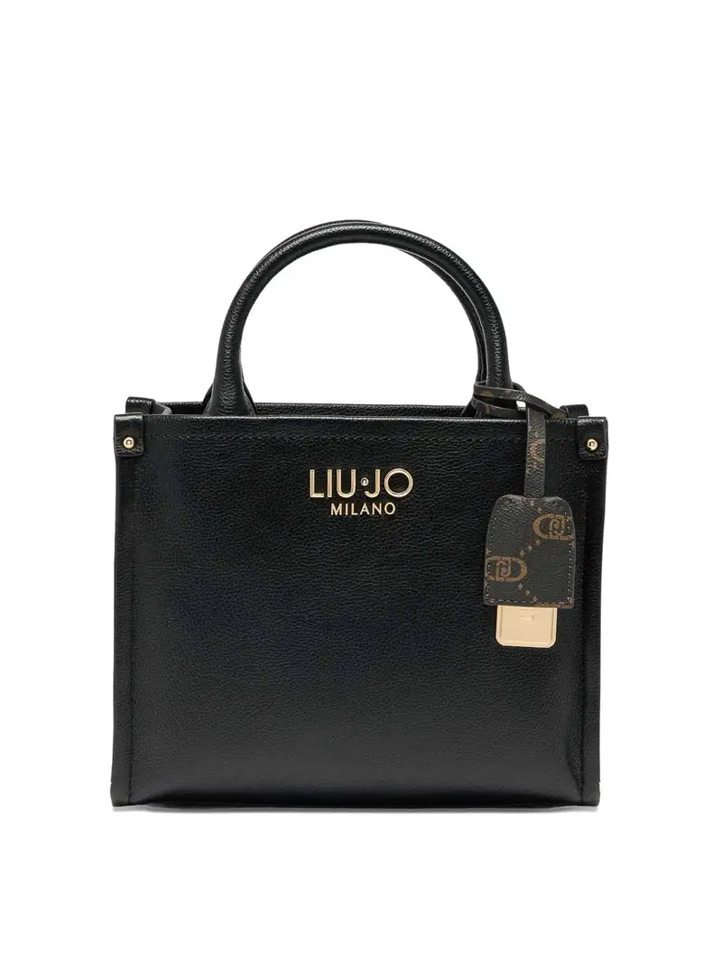 Borsa Piccola Con Charm Nero