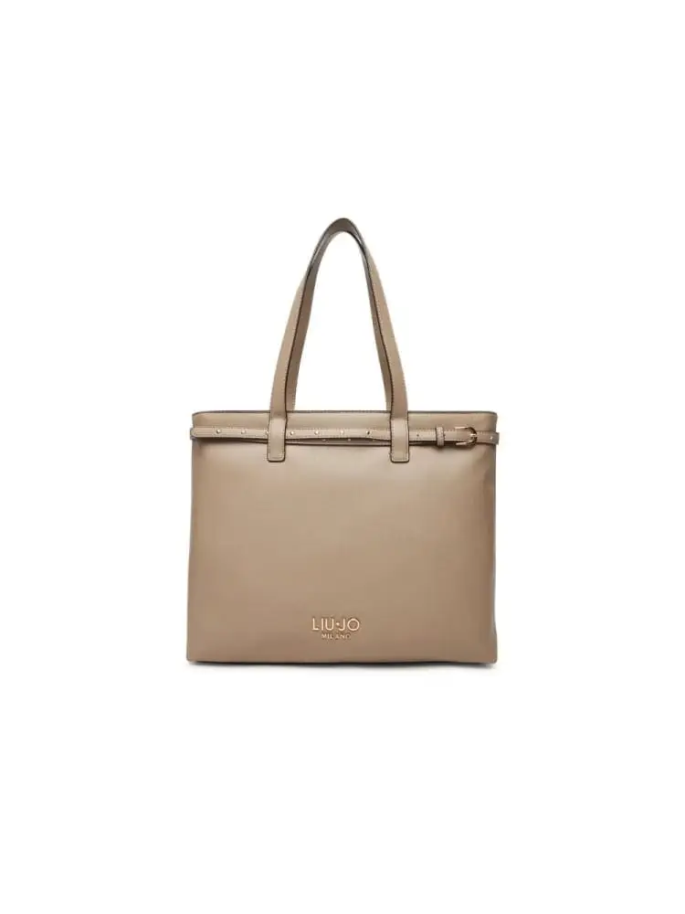 borsa tote bag media better beige