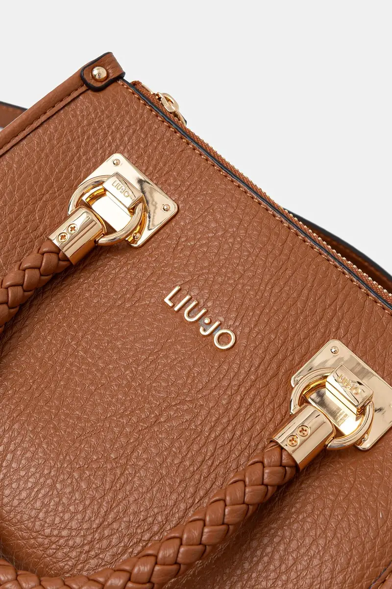 Liu Jo Borsa in pelle marrone miniatura 4