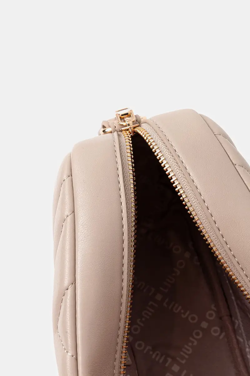 Liu Jo Borsa beige con cerniera miniatura 5