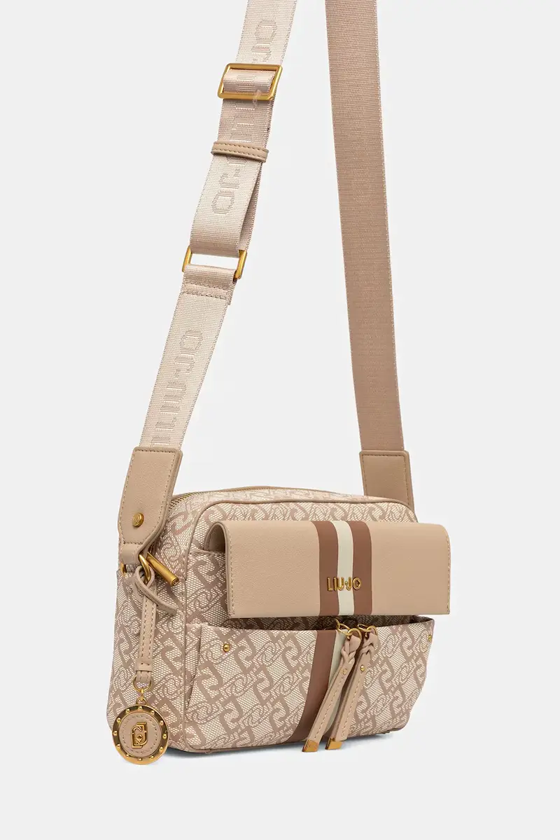 borsetta colore beige AXX034 E0538 miniatura 2