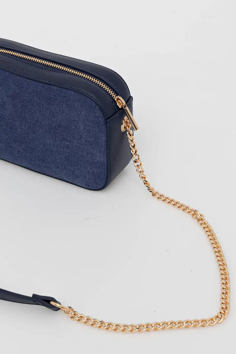 borsetta colore blu navy AA5001 T6948 miniatura 4