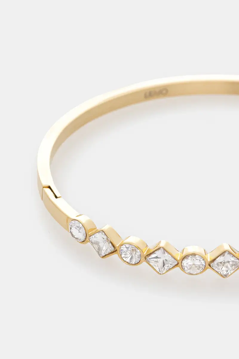 Liu Jo Braccialetto Oro con Strass miniatura 2